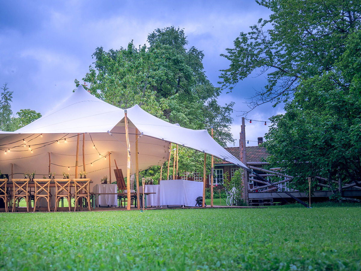 Is It Legal To Have A Huge Tent In Your Own Backyard? - Renovate Central